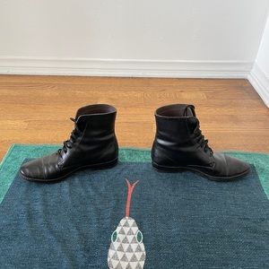 NICORA vegan Sinclair boots with new vibram soles